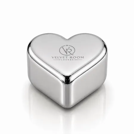 Heart-Shaped Stainless Steel Ice Cubes - Custom Patch