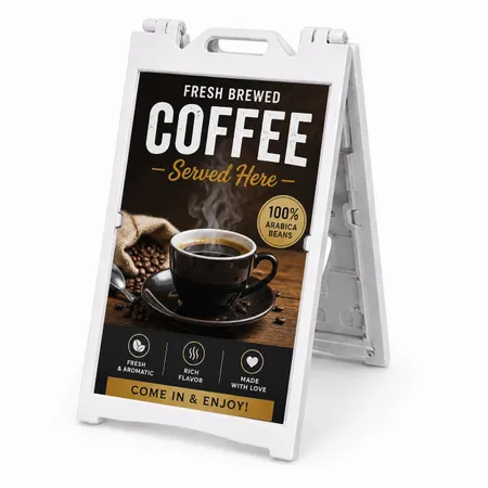 A-Frame Sidewalk Sign - Custom Patch