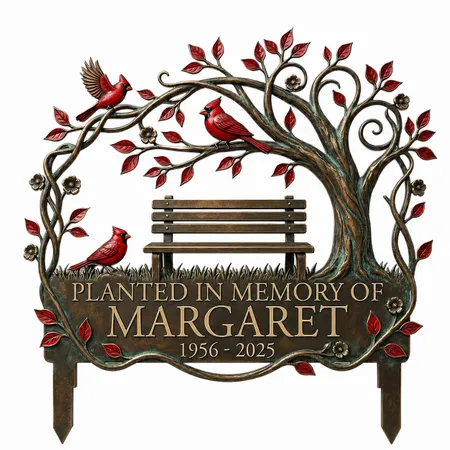 Garden Memorial Stakes - Custom Patch