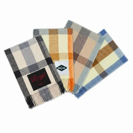 Chic Polyester Scarves - Custom Patch