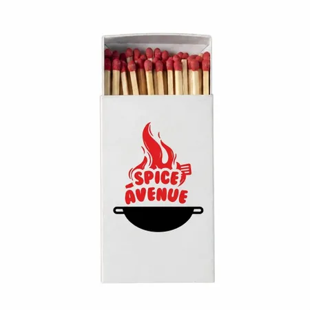 Foil-Stamped Matchboxes - Custom Patch