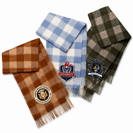 Snug Wool Scarves - Custom Patch
