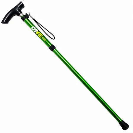 Foldable Aluminum Walking Cane (Anti-Slip) - Custom Patch