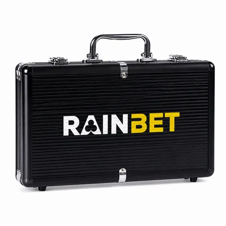 300ct Aluminum Poker Chip Cases - Custom Patch