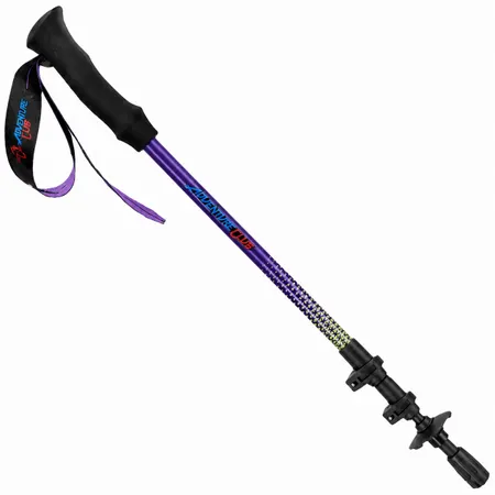 Telescopic Carbon Fiber Hiking Poles - Custom Patch