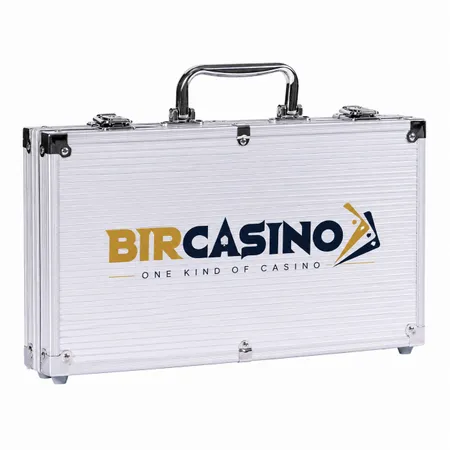 200ct Aluminum Poker Chip Cases - Custom Patch