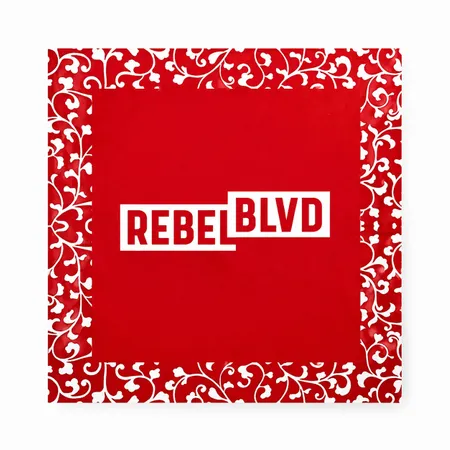 Full Color Paisley Bandanas - Custom Patch
