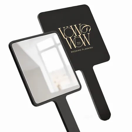 Handheld Compact Mirrors - Custom Patch