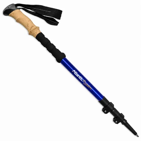 Lightweight Hiking Poles with Cork Grip - Custom Patch