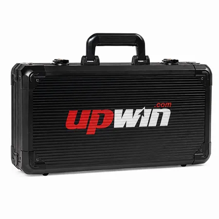 300ct Premium Aluminum Poker Chip Cases - Custom Patch