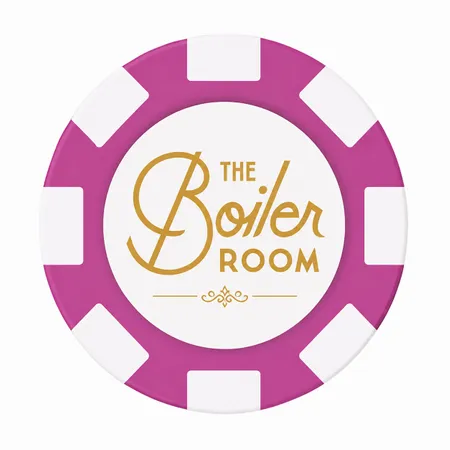 8 Stripe Custom Logo Poker Chips - Custom Patch