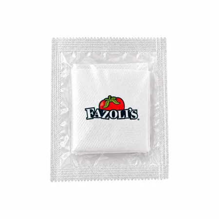 PE Disposable Glove Packs - Transparent Packaging - Custom Patch