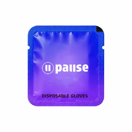 PE Disposable Glove Packs - Gloss Packaging - Custom Patch