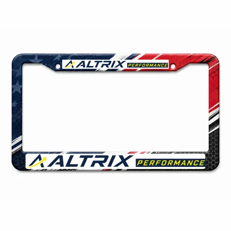 License Plate Frames - Custom Patch