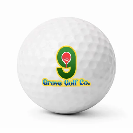 Full Color Golf Balls - Custom Patch