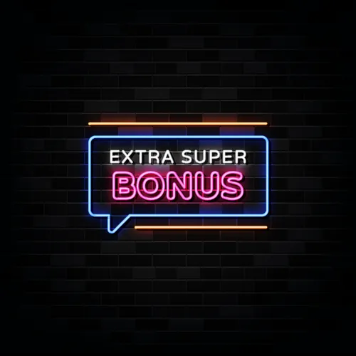 Extra Super Bonus Neon Sign - Custom Patch