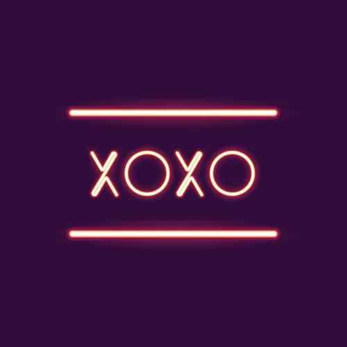 Xoxo Neon Sign - Custom Patch