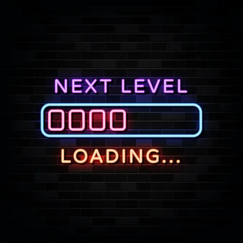 Next Level Neon Sign - Custom Patch