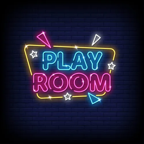 Play Room Neon Sign - Custom Patch