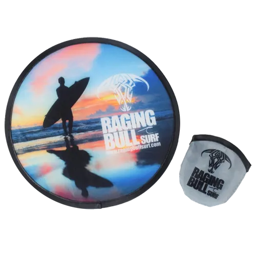 Collapsible Nylon Flyer 9.8 inch - Custom Patch