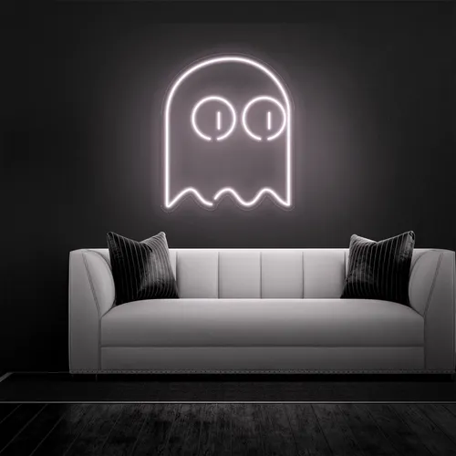 Ghost Neon Sign - Custom Patch