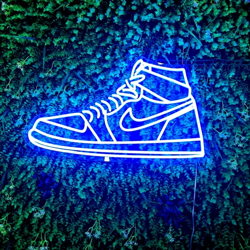 Sneaker Neon Sign - Custom Patch