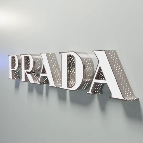 Frontlit Sign With Punch Holes - Custom Patch