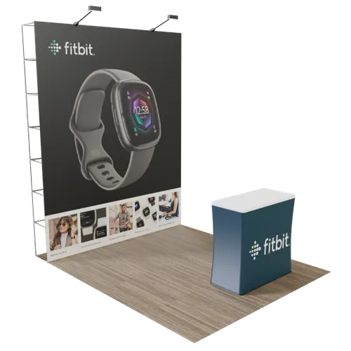 Custom Pop Up Trade Show Display 8' x 8' (ft) - Custom Patch