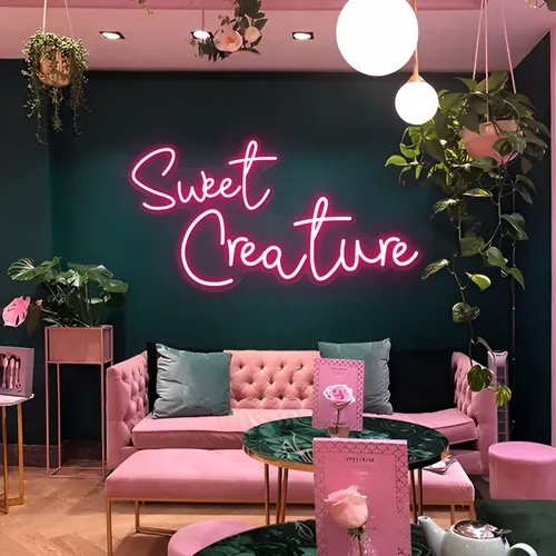 Sweet Creature Neon Sign - Custom Patch
