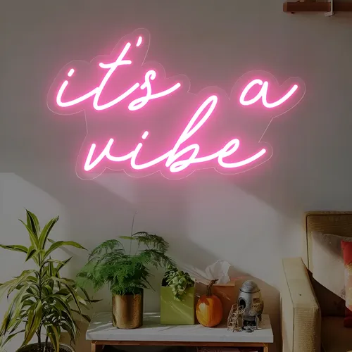 It's a Vibe Neon Sign - Custom Patch