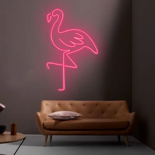 Flamingo Neon Light - Custom Patch