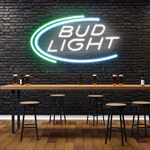 Bud Light Neon Sign - Custom Patch
