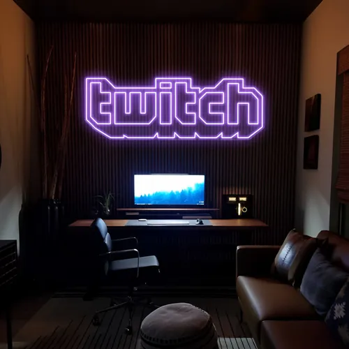 Twitch Neon Signs - Custom Patch