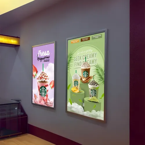 Aluminum Photo Frame Slim light Box - Custom Patch