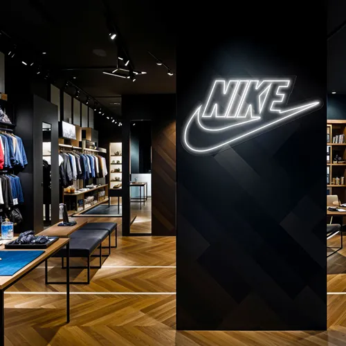 Nike Neon Sign - Custom Patch