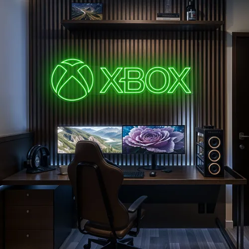Xbox Neon Sign - Custom Patch