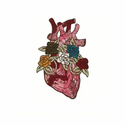 Heart of Flowers Patch - Custom Patch