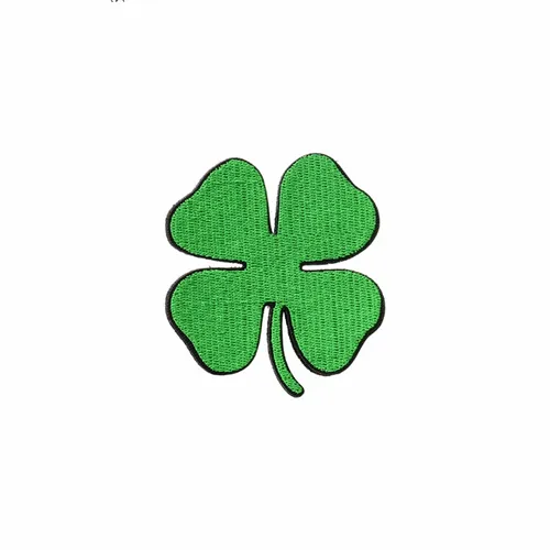 Lucky Four Leaf Clover Patch - Custom Patch