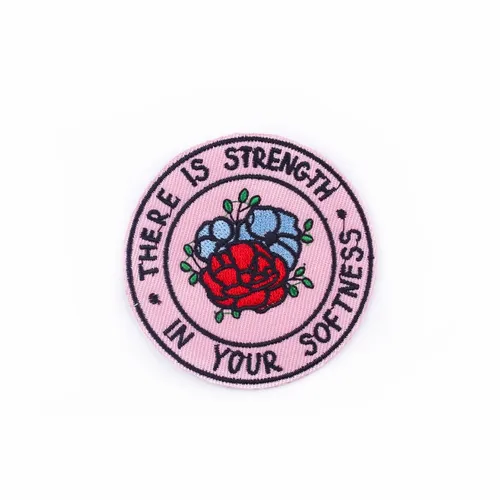 Pink Strength in Softness Patch - Custom Patch