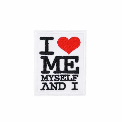 Black and White Me Myself and I Patch - Custom Patch