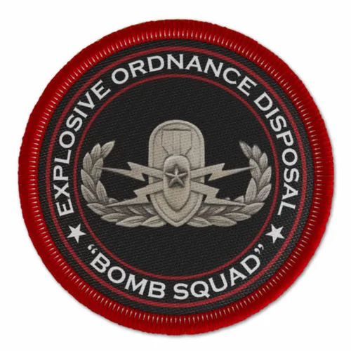 Explosive Ordinance Disposal Military Patch - Custom Patch