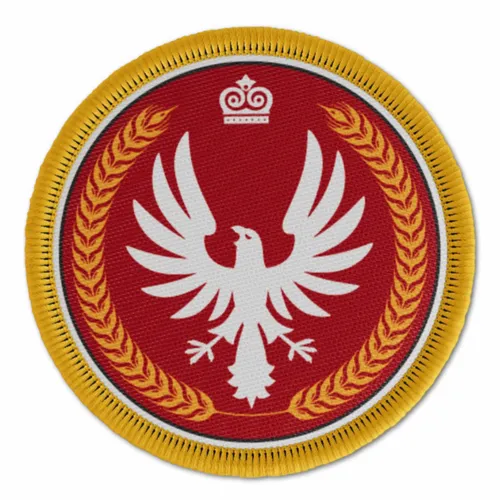 Yello and Red Bird Military Patch - Custom Patch