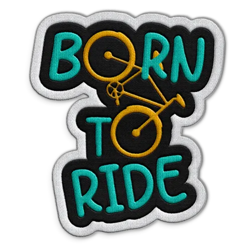 Born To Ride Hat Patch - Custom Patch
