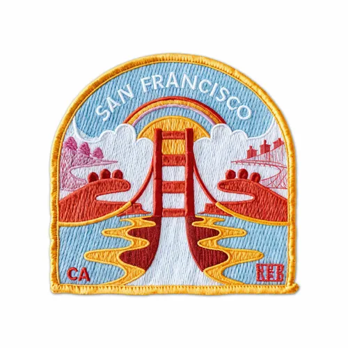San Francisco Golden Gate Bridge - Custom Patch