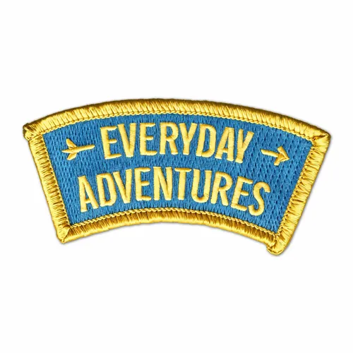 Everyday Adventures Iron On Patch - Custom Patch