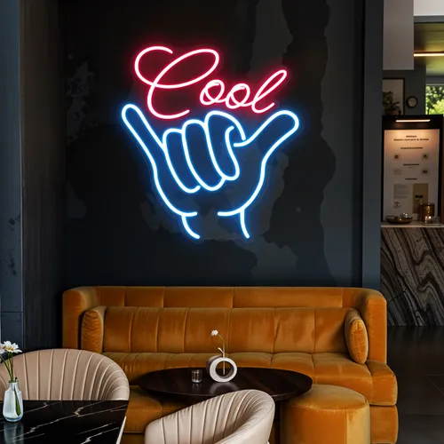 Super Cool Neon Sign - Custom Patch