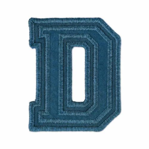 D Letterman Jacket Patch - Custom Patch