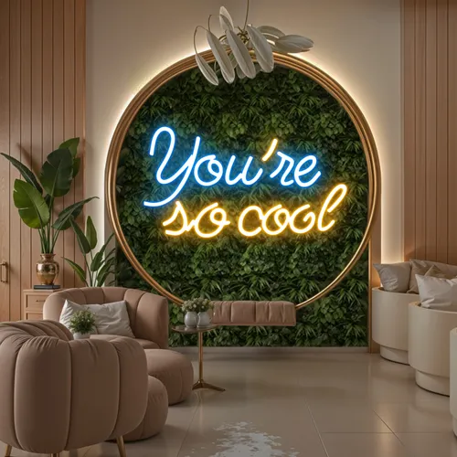 You're So Cool Neon Sign - Custom Patch