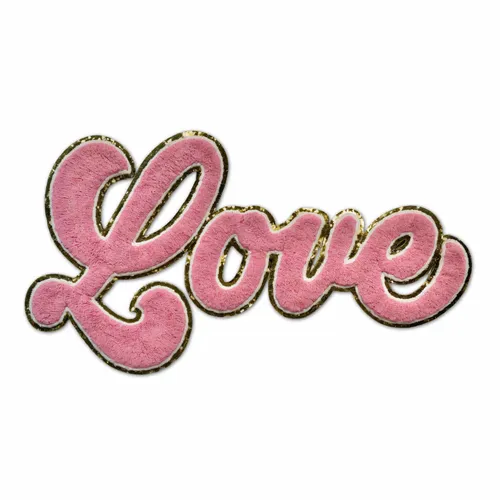 Love Letterman Jacket Patch - Custom Patch