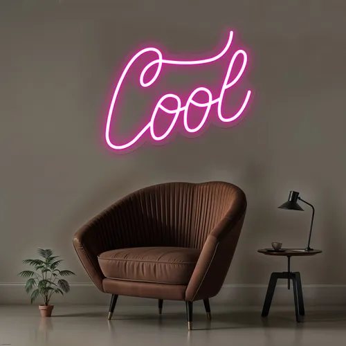 Breeze Cool Neon Sign - Custom Patch